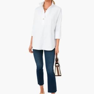 Tuckernuck Blanc Willow Blouse